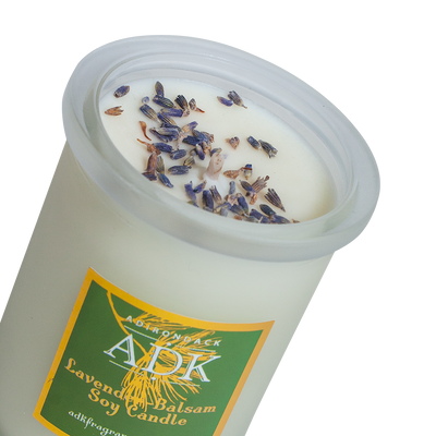 Lavender Balsam Hand-Poured Candle 5 oz