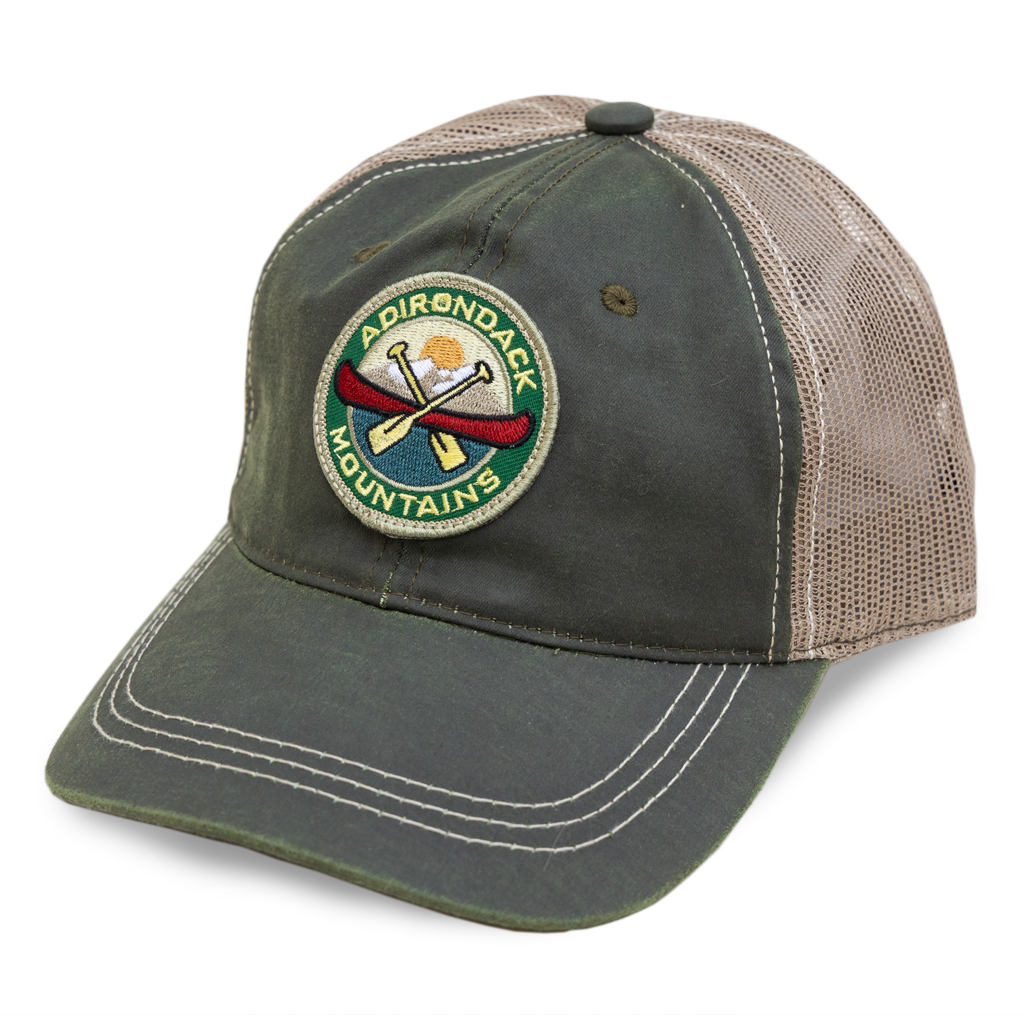 Adirondack Canoe Patch Hat