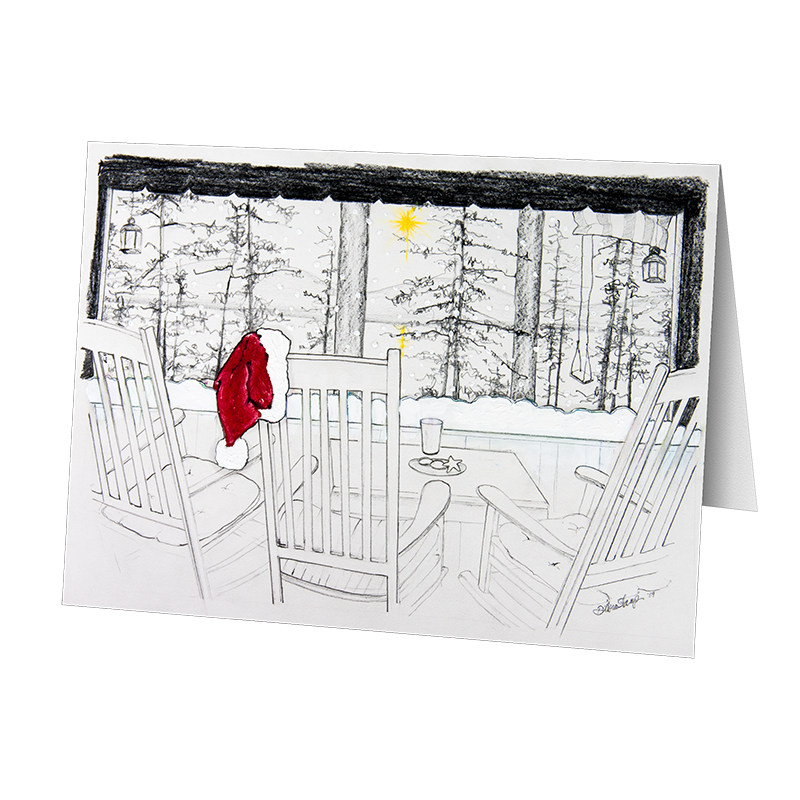 Camp Christmas Card- Remarkable Night (5 Cards)