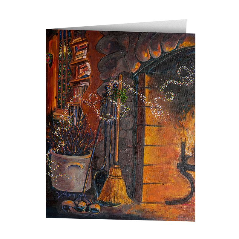 Camp Christmas Card - The Hearth (5 Cards)