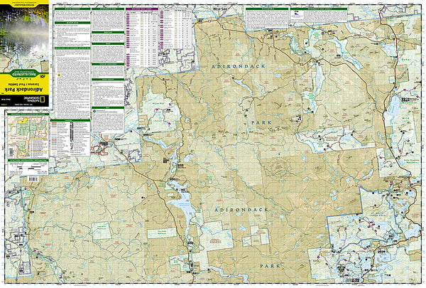 Map-746 Saranac / Paul Smiths Area - Shop ADK