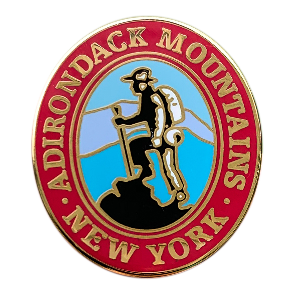 Adirondack Hiker Pin