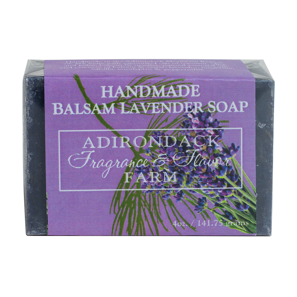 Balsam Lavender Handmade Soap 4oz Bar
