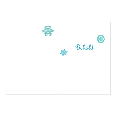 Camp Christmas Card - Behold (5 Cards)