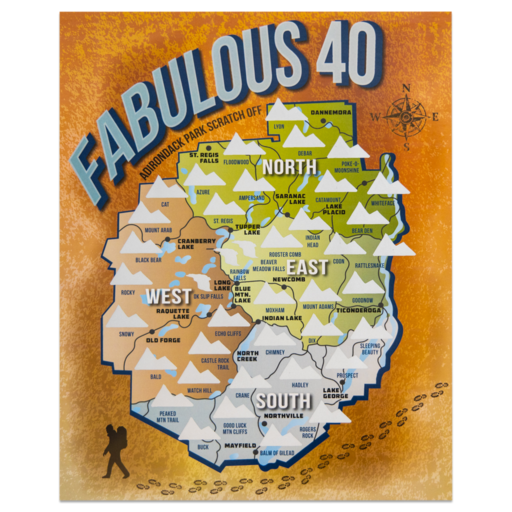Adirondack Park Fabulous 40 Scratch-Off
